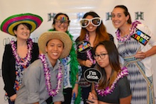 Photo booth shot at CTAHR 2016 graduation